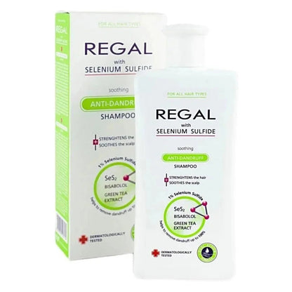 Regal Anti-roos Shampoo Selenium Sulfide voor Elk Haartype – 200ml