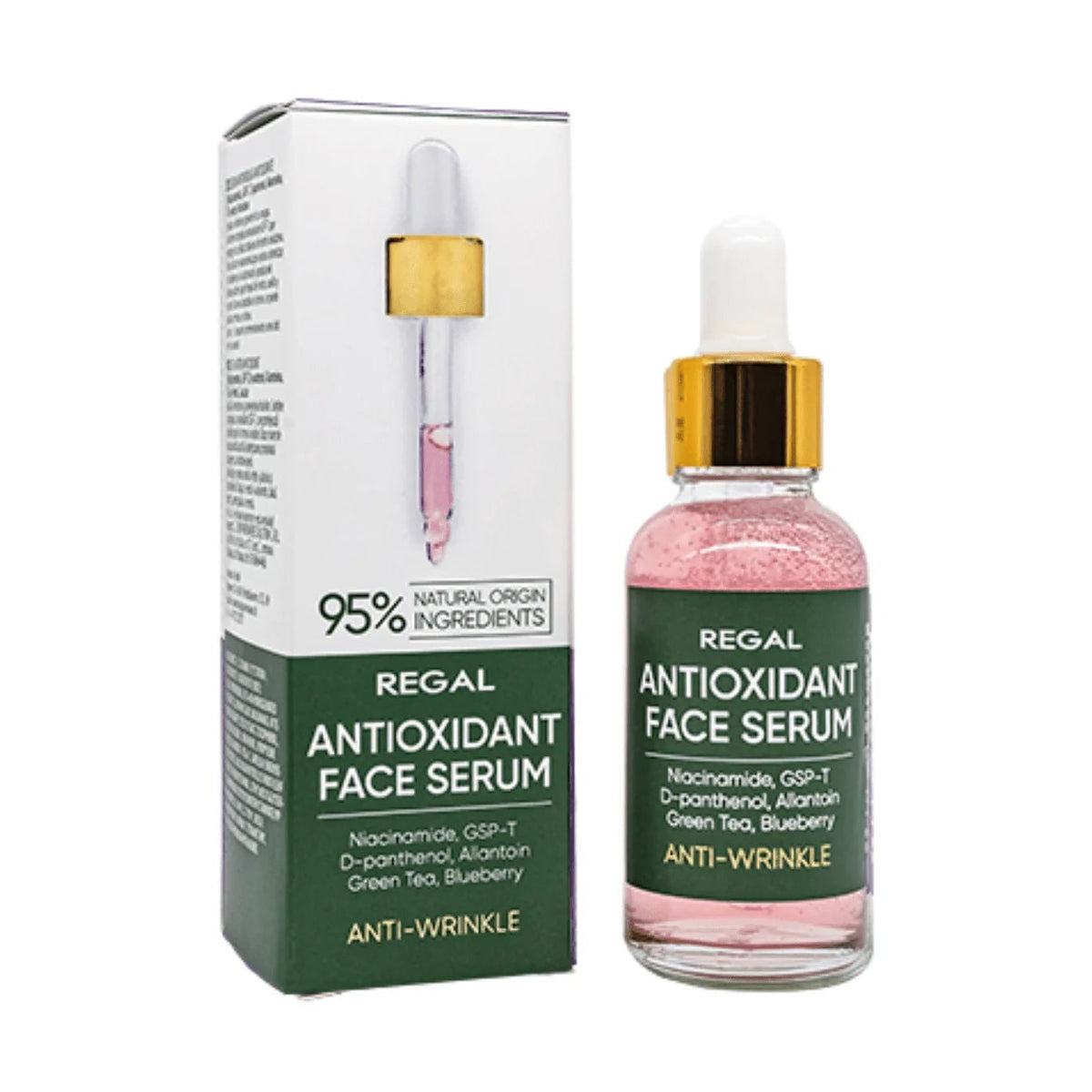 Regal Gezichtsserum Antioxidant – Anti-rimpel & Verhelderend – 30ml