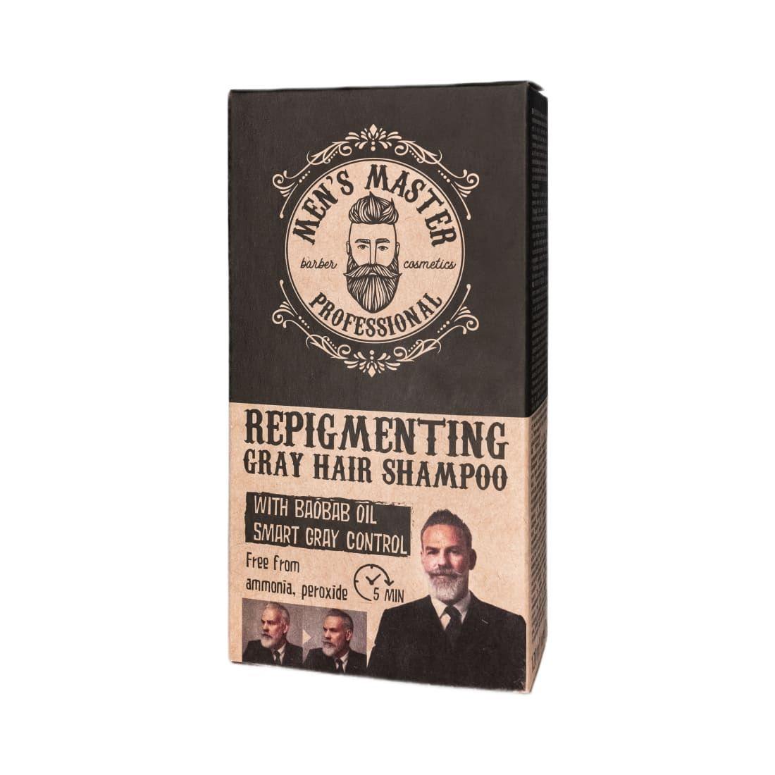 MEN'S MASTER Repigmenting Gray Hair Shampoo | MISTER33.COM