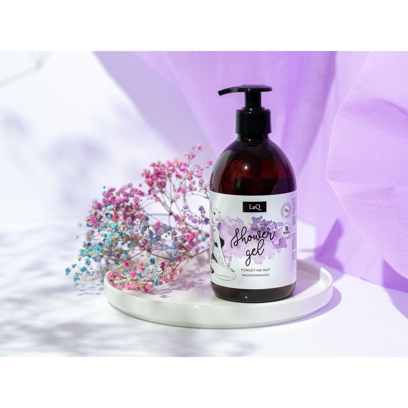 LaQ Rock & Roll Shower Gel Natuurlijk en Vegan - 500ml | MISTER33.COM