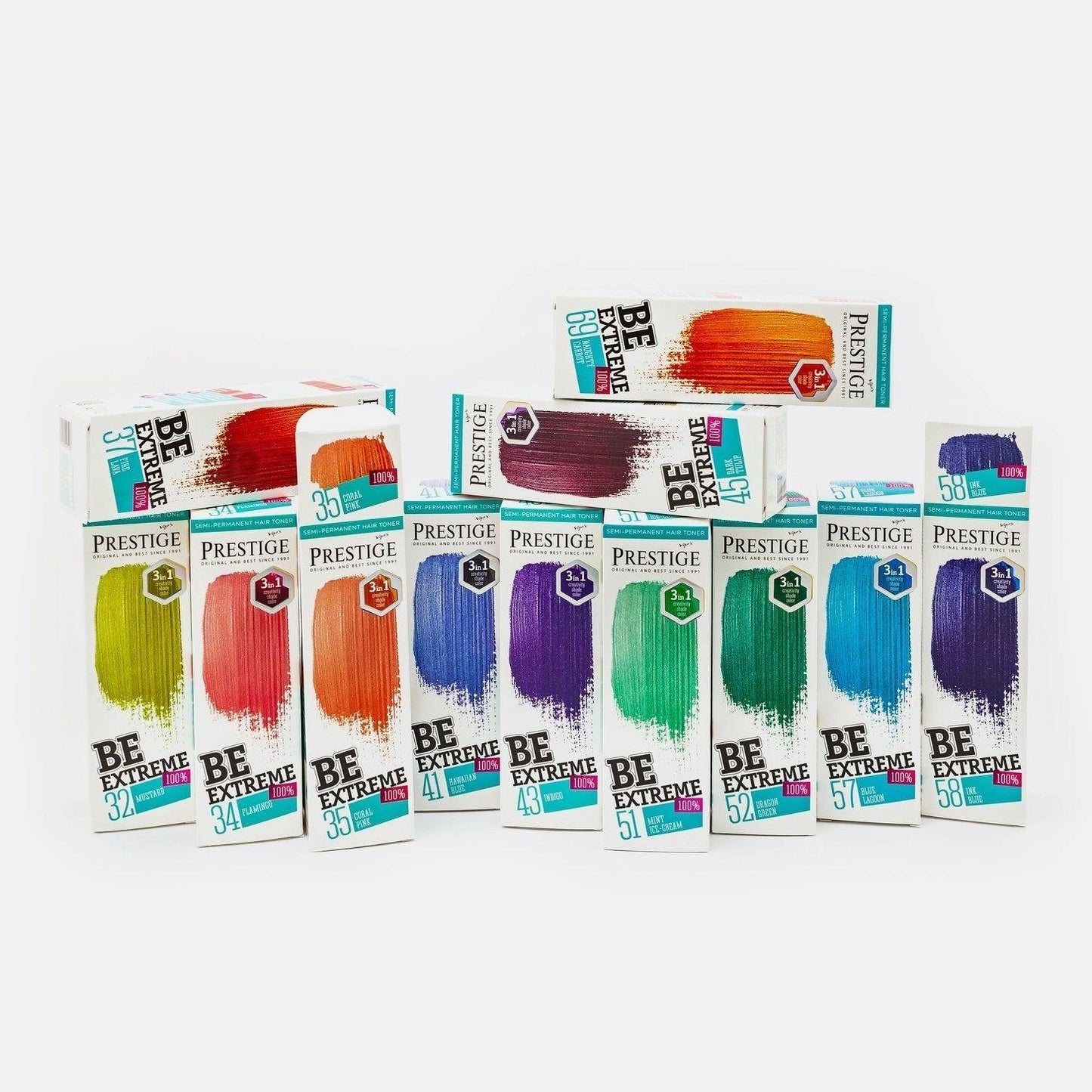 PRESTIGE Semi - Permanente Haarkleuring - 100ml | MISTER33.COM