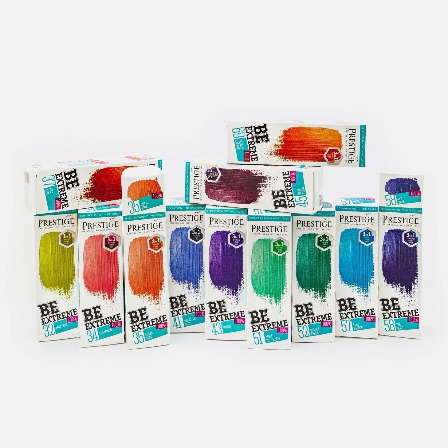 PRESTIGE Semi - Permanente Haarkleuring - 100ml | MISTER33.COM