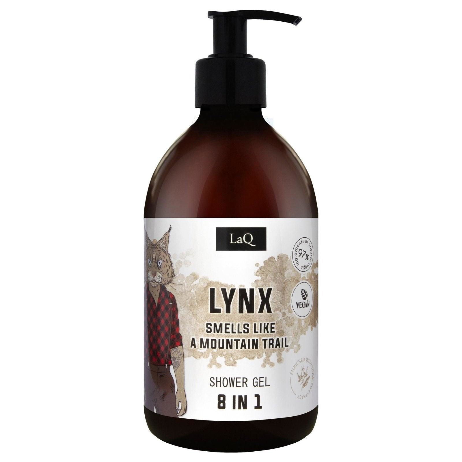LaQ Shower Gel Lynx - 500ml | MISTER33.COM
