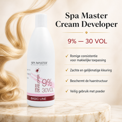 Spa Master Cream Developer 9% 30VOL Bleaching – 930ml