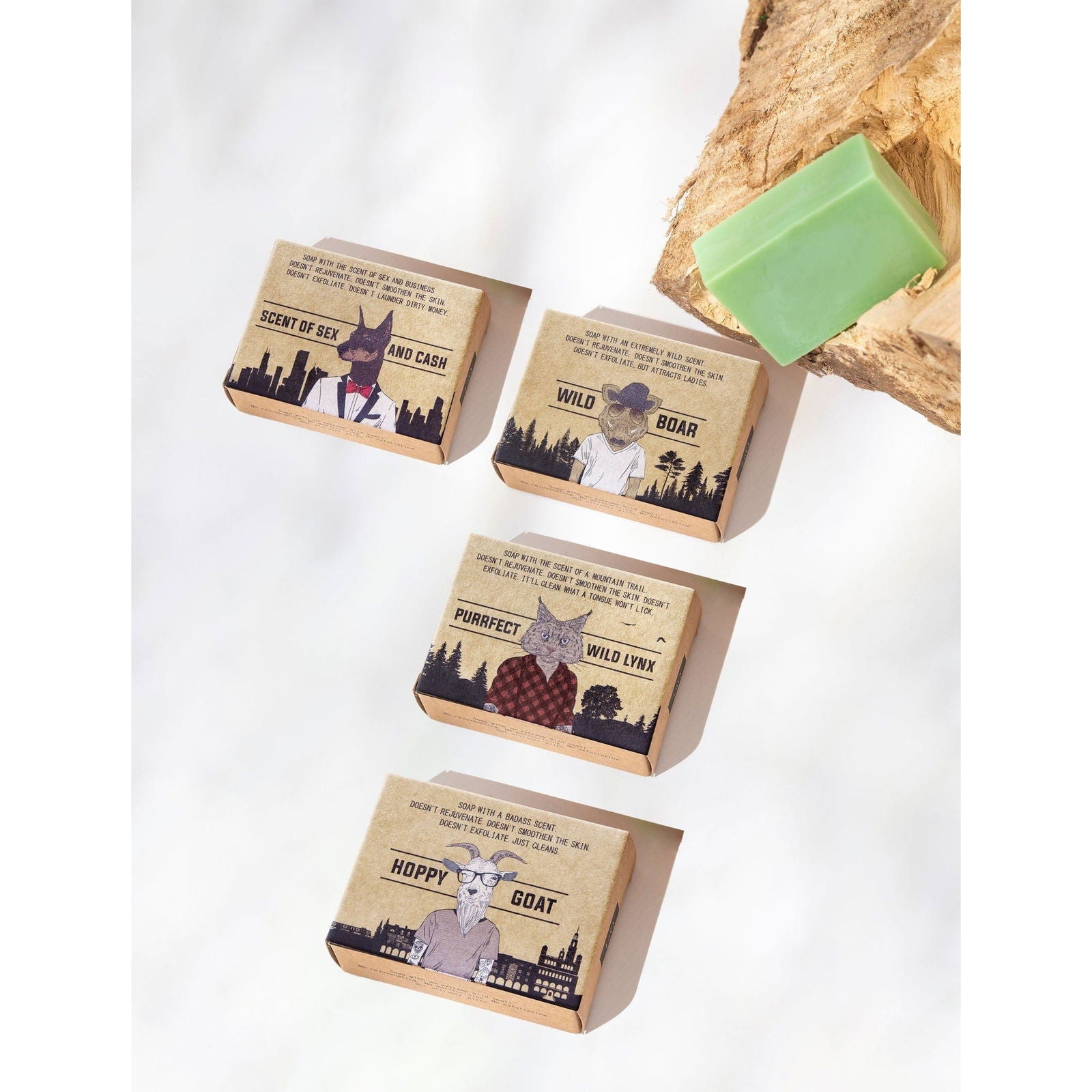 LaQ Soap Bar Hoppy Goat - 85g | MISTER33.COM