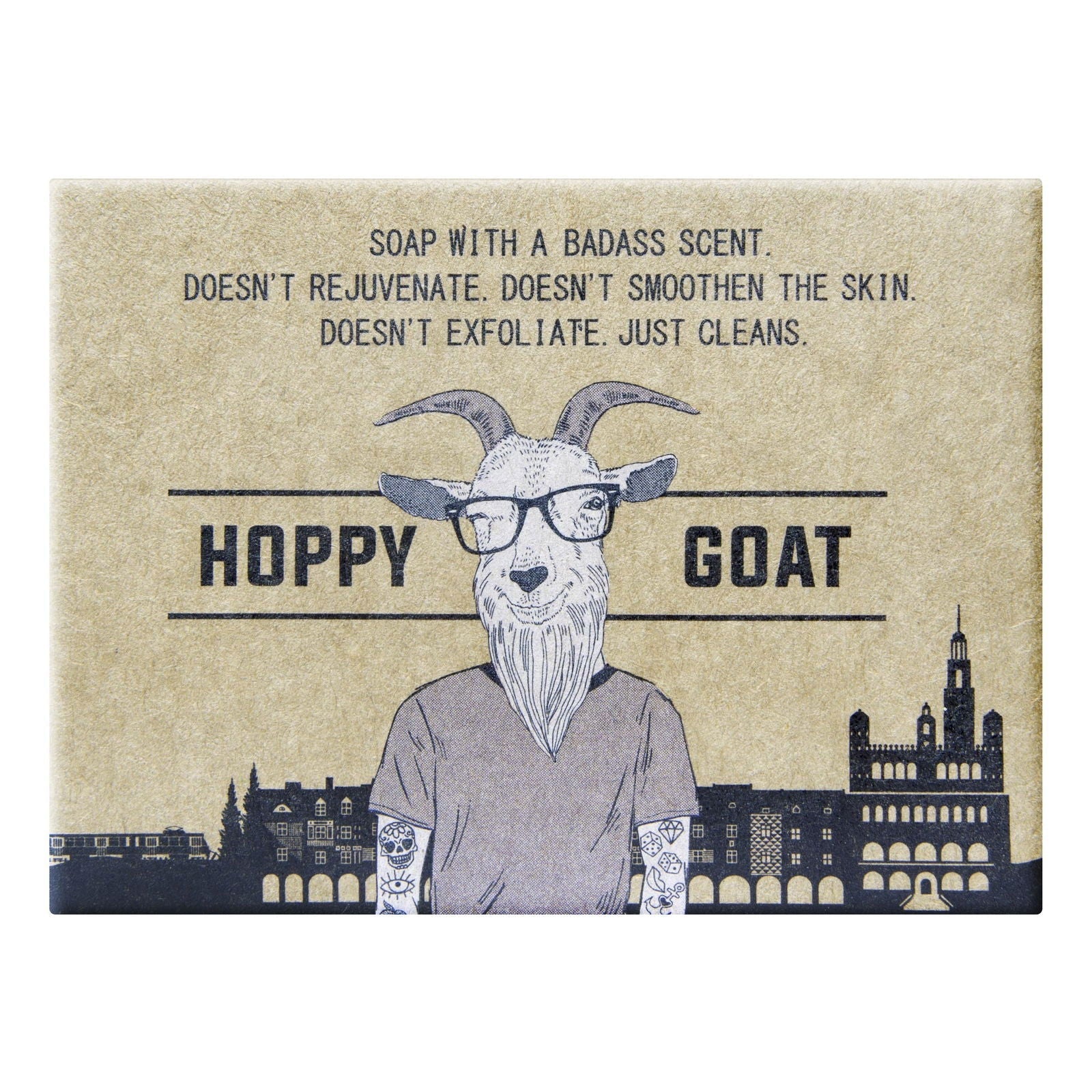 LaQ Soap Bar Hoppy Goat - 85g | MISTER33.COM
