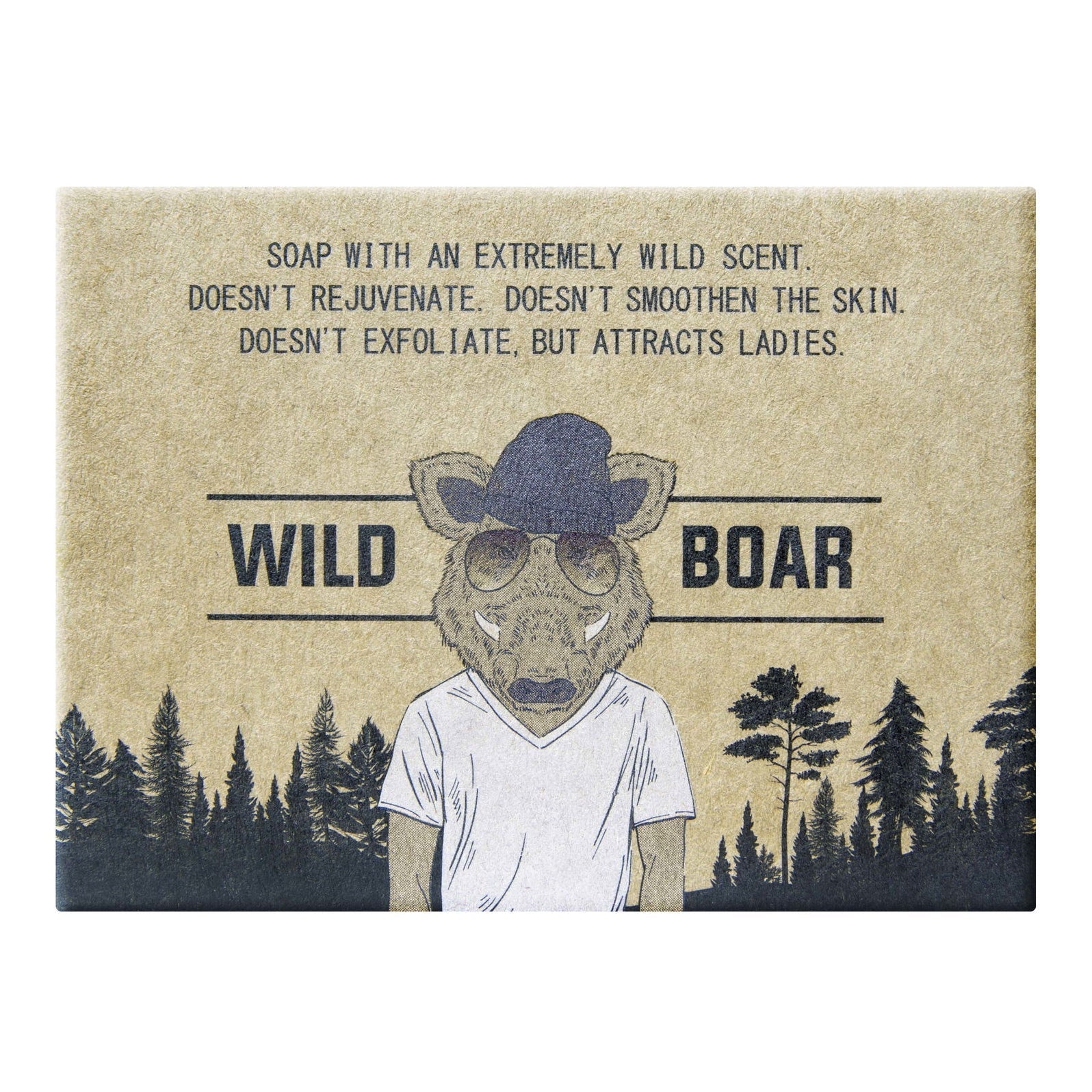 LaQ Soap Bar Wild Boar Natuurlijke Glycerine Zeep - 85g | MISTER33.COM