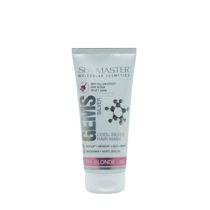 SPA MASTER Anti - geel Haarmasker voor Blond en Grijs Haar - 200ml | MISTER33.COM