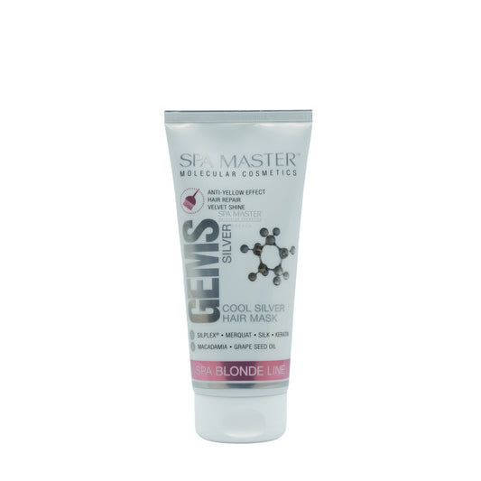 SPA MASTER Anti - geel Haarmasker voor Blond en Grijs Haar - 200ml | MISTER33.COM