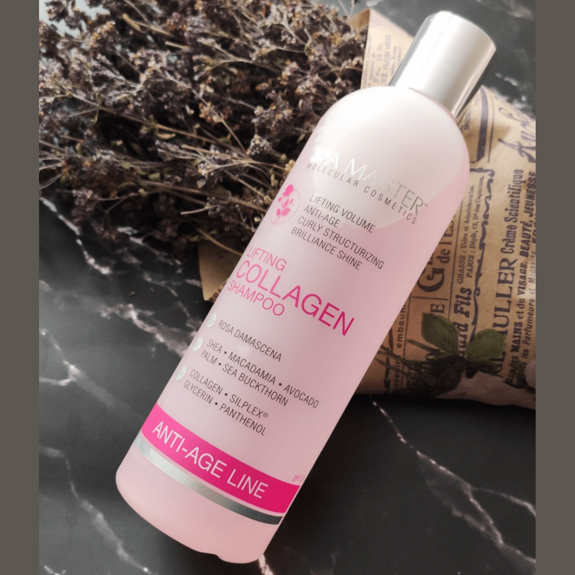 SPA MASTER Collageen Shampoo voor Krullend Haar - 330ml | MISTER33.COM