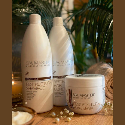 Spa Master Herstellende Keratine Conditioner XXL – met andere producten uit de lijn