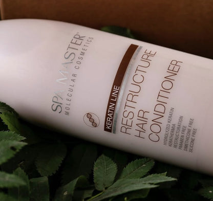 Spa Master Keratine Shampoo & Conditioner XL Voordeelverpakking – conditioner uit de set, close-up