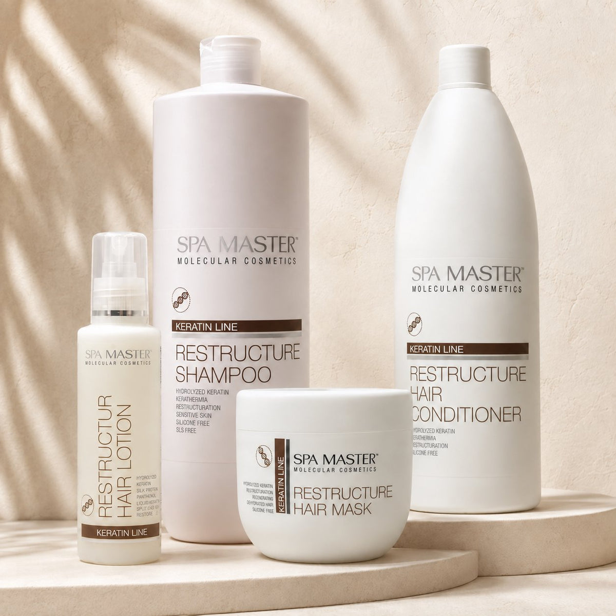 Spa Master Keratine Shampoo & Conditioner XL Voordeelverpakking – met andere producten uit de lijn