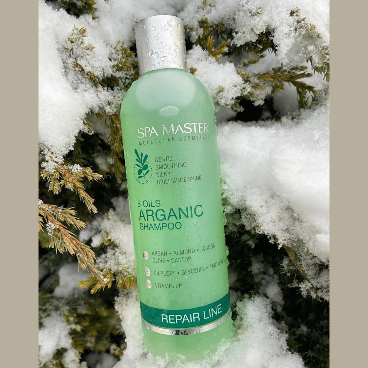 Spa Master Argan Shampoo voor Droog en Beschadigd Haar – sfeerfoto