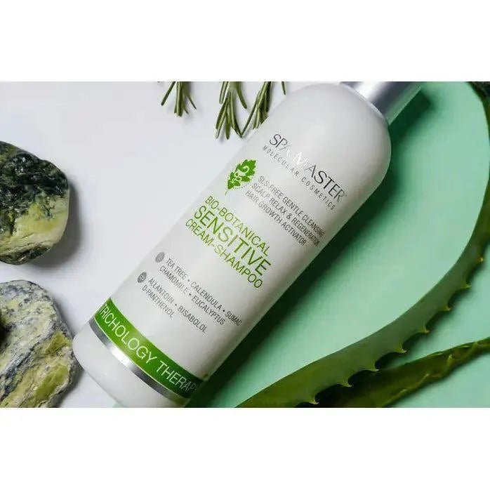 Spa Master Bio-botanische shampoo voor Gevoelige Hoofdhuid – sfeerfoto
