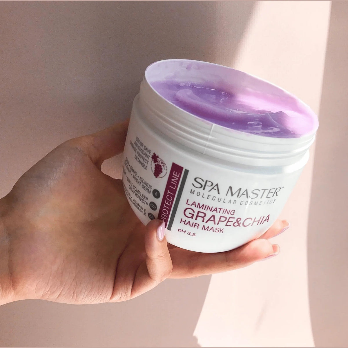 Spa Master Color Protect Haarmasker voor Gekleurd Haar – in de hand