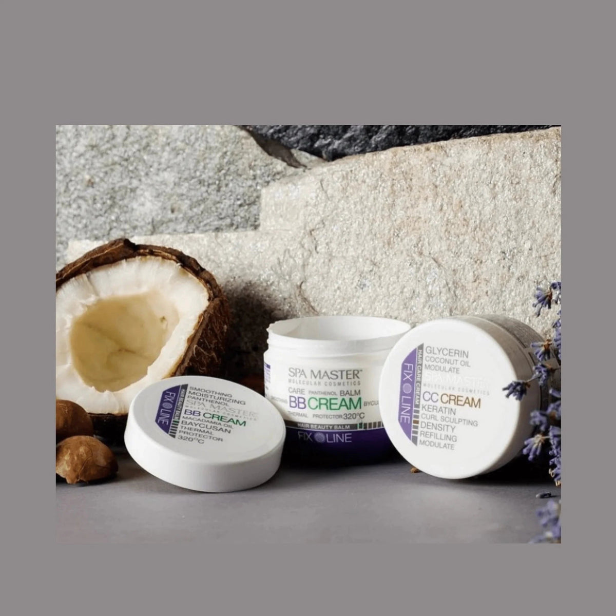 Spa Master Heat Protection Hitte beschermende Haarpunten Crème – sfeerfoto