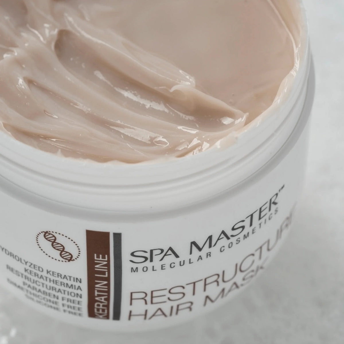 Spa Master Keratine Set Voordeelverpakking – open pot, textuur