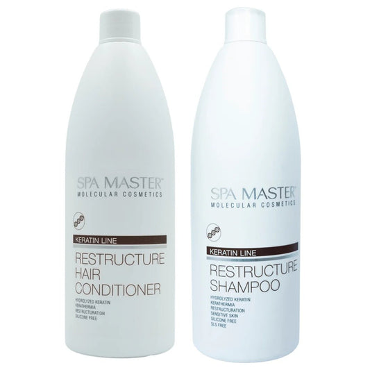 Spa Master Keratine Shampoo & Conditioner XL Voordeelverpakking – 2 x 970ml