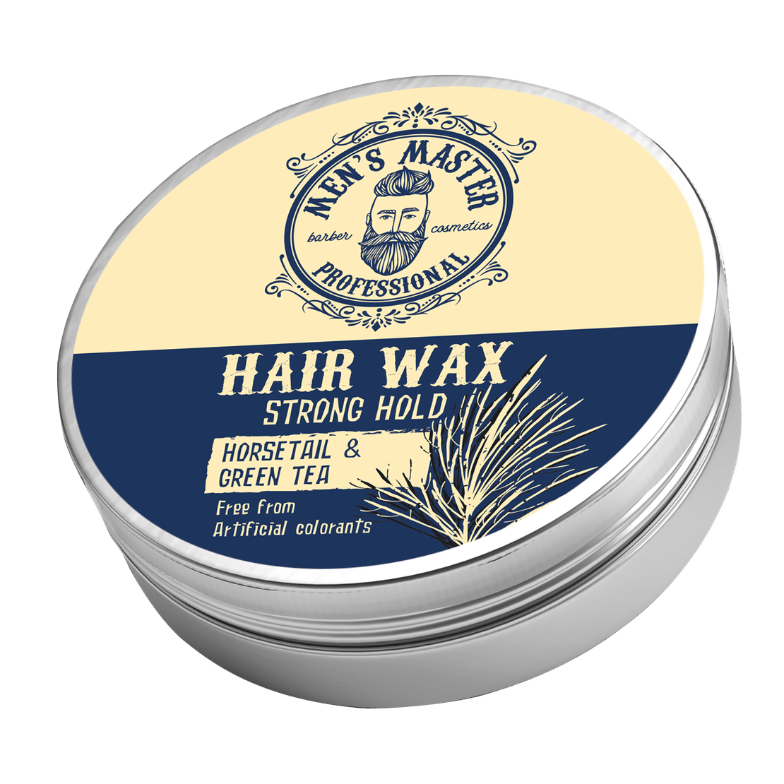 MEN'S MASTER Strong Hold Hair Wax - 100ml | MISTER33.COM