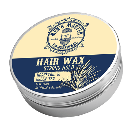 MEN'S MASTER Strong Hold Hair Wax - 100ml | MISTER33.COM