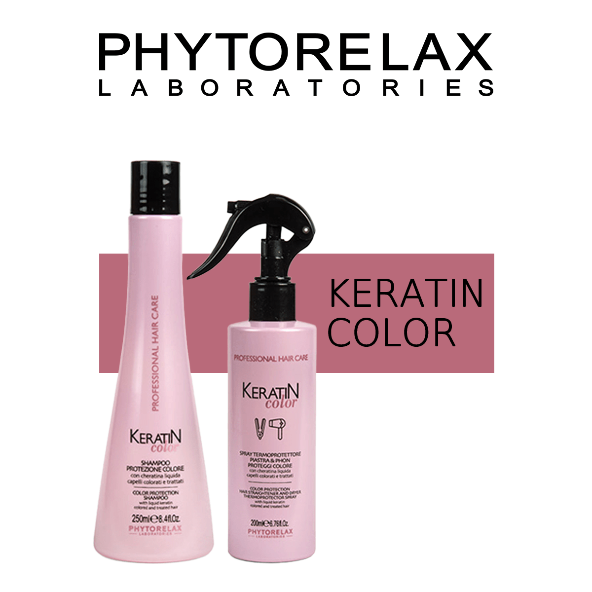 PHYTORELAX Thermoprotector Spray Gekleurd Haar - 200ml | MISTER33.COM