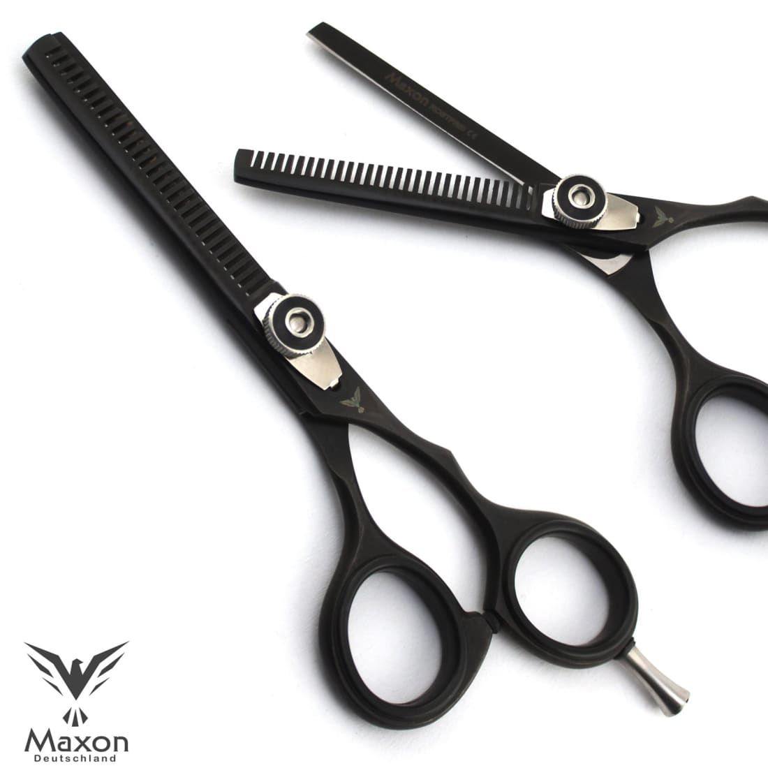 MAXON Uitdunschaar 5.5" Rechtshandig - incl. Etui | MISTER33.COM