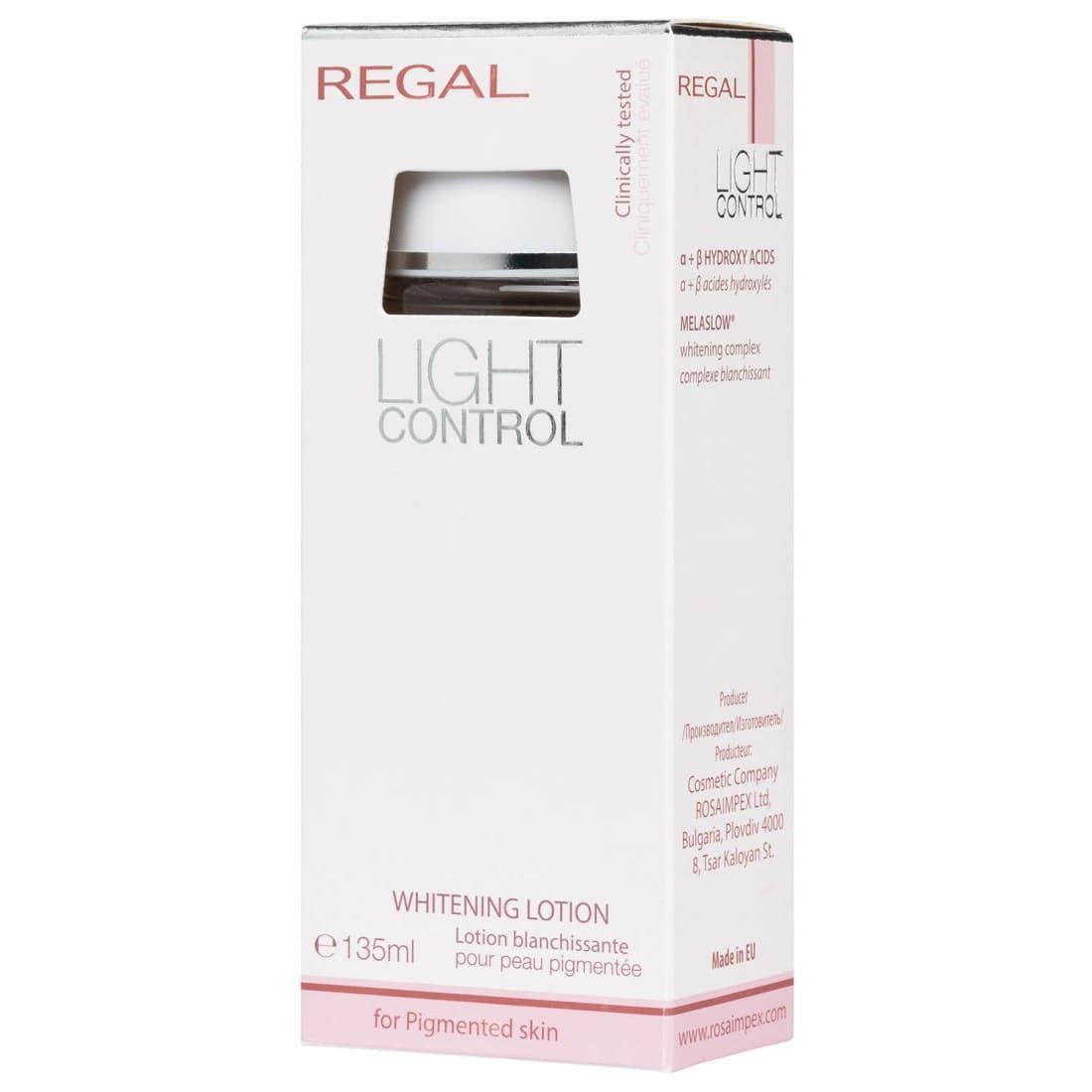 REGAL Whitening Lotion voor Pigmentvlekken - 135ml | MISTER33.COM