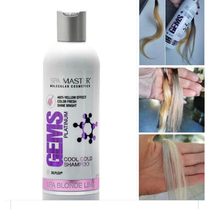 SPA MASTER Anti-geel Set Shampoo voor Blond en Grijs Haar | MISTER33.COM